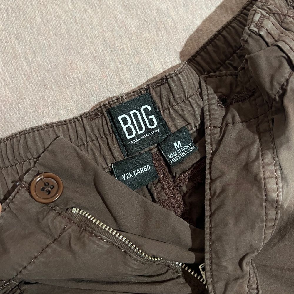 BDG Urban Outfitters Y2K Brown Cargo Pants